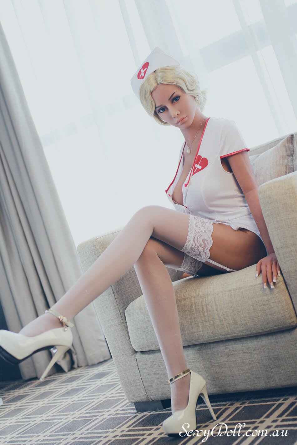 Germany Sexy Nurse Selena Realistic Sex Doll (6)